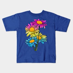 Daisies Pan Kids T-Shirt